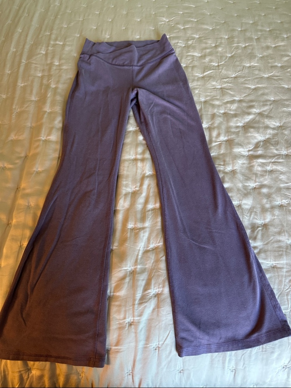 Old Navy Purple Flared Yoga Pants